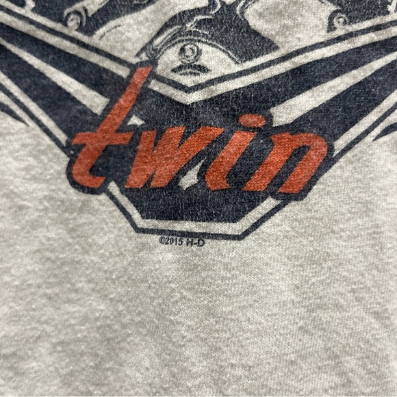 Harley Davidson Mens T Shirt Twin Engine Livermore California 2XL - Picture 3 of 5